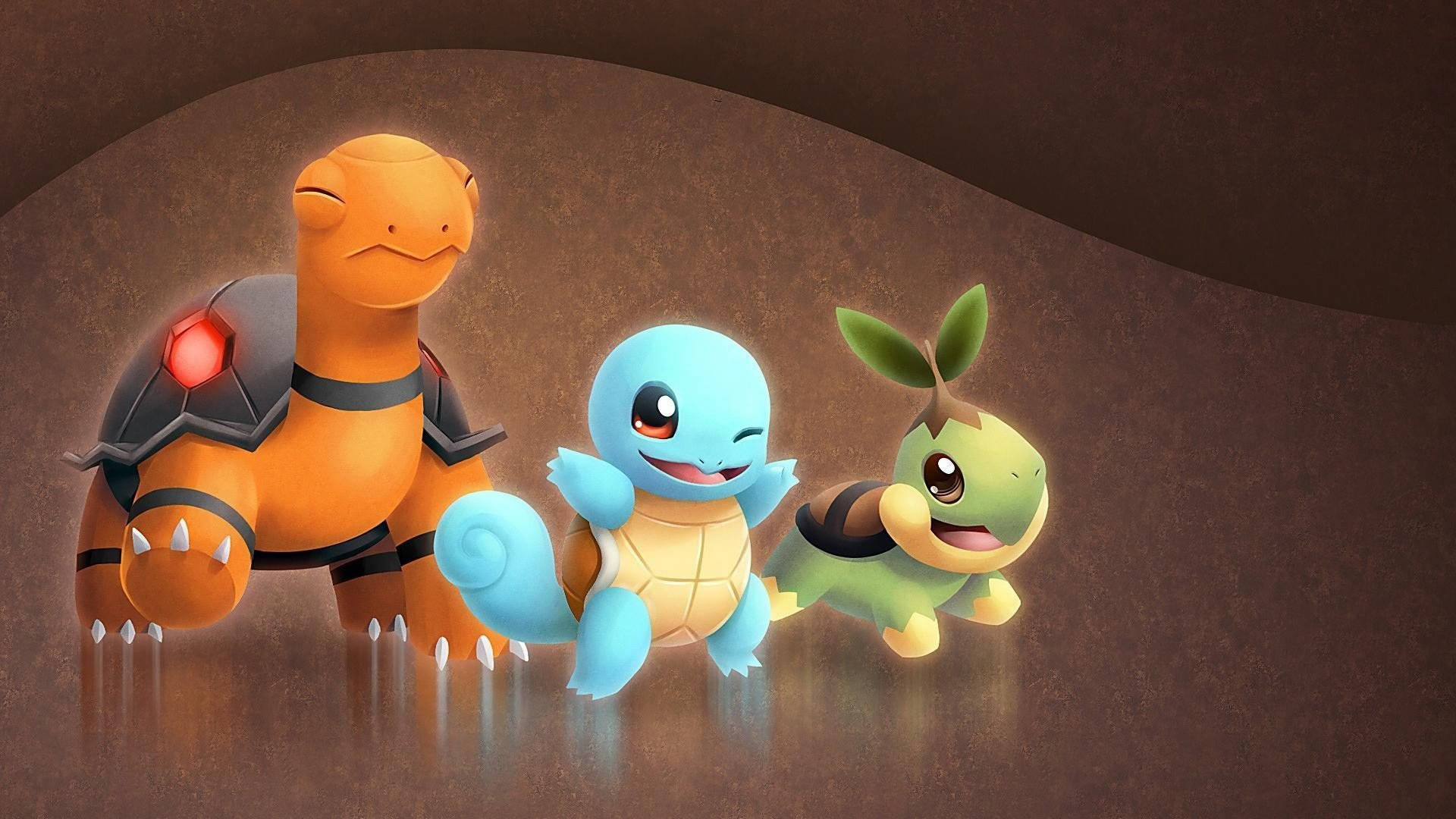 Rùa Pokemon Dễ Thương Hình nền