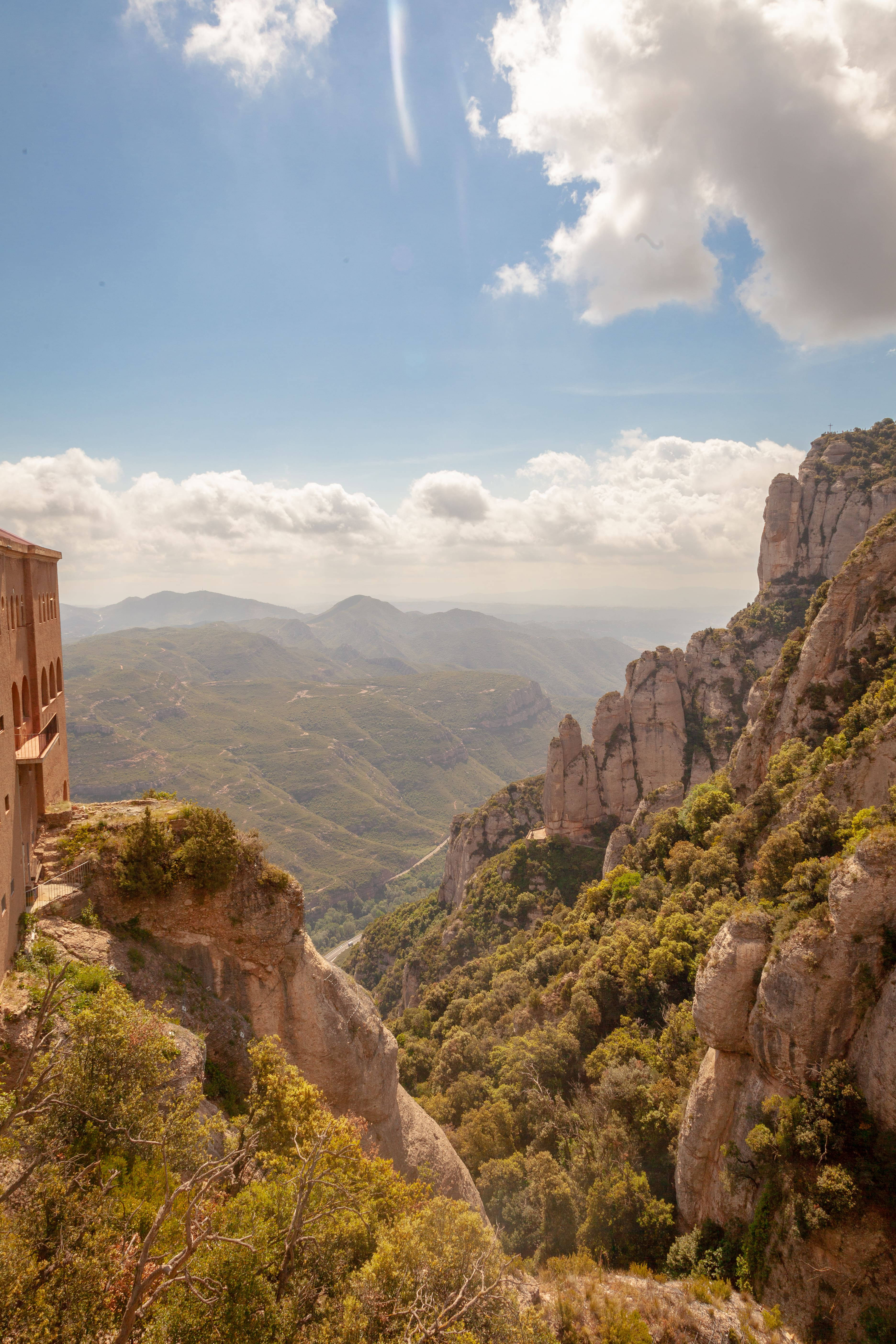 Rừng Núi Montserrat Hình nền