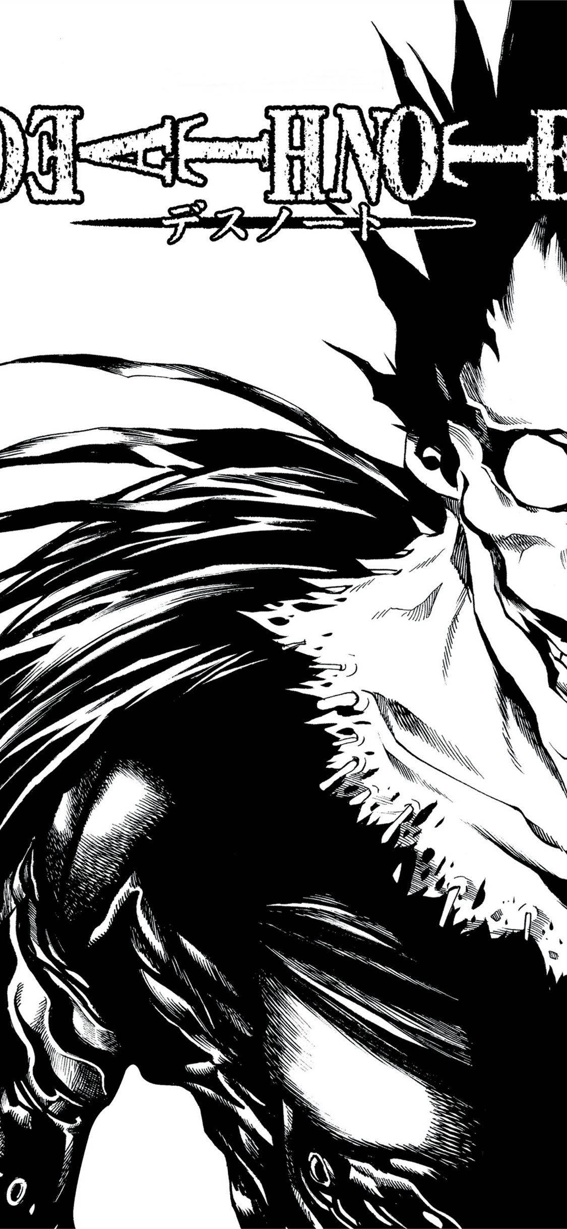 Ryuk từ tập 1 của Death Note iPhone Hình nền