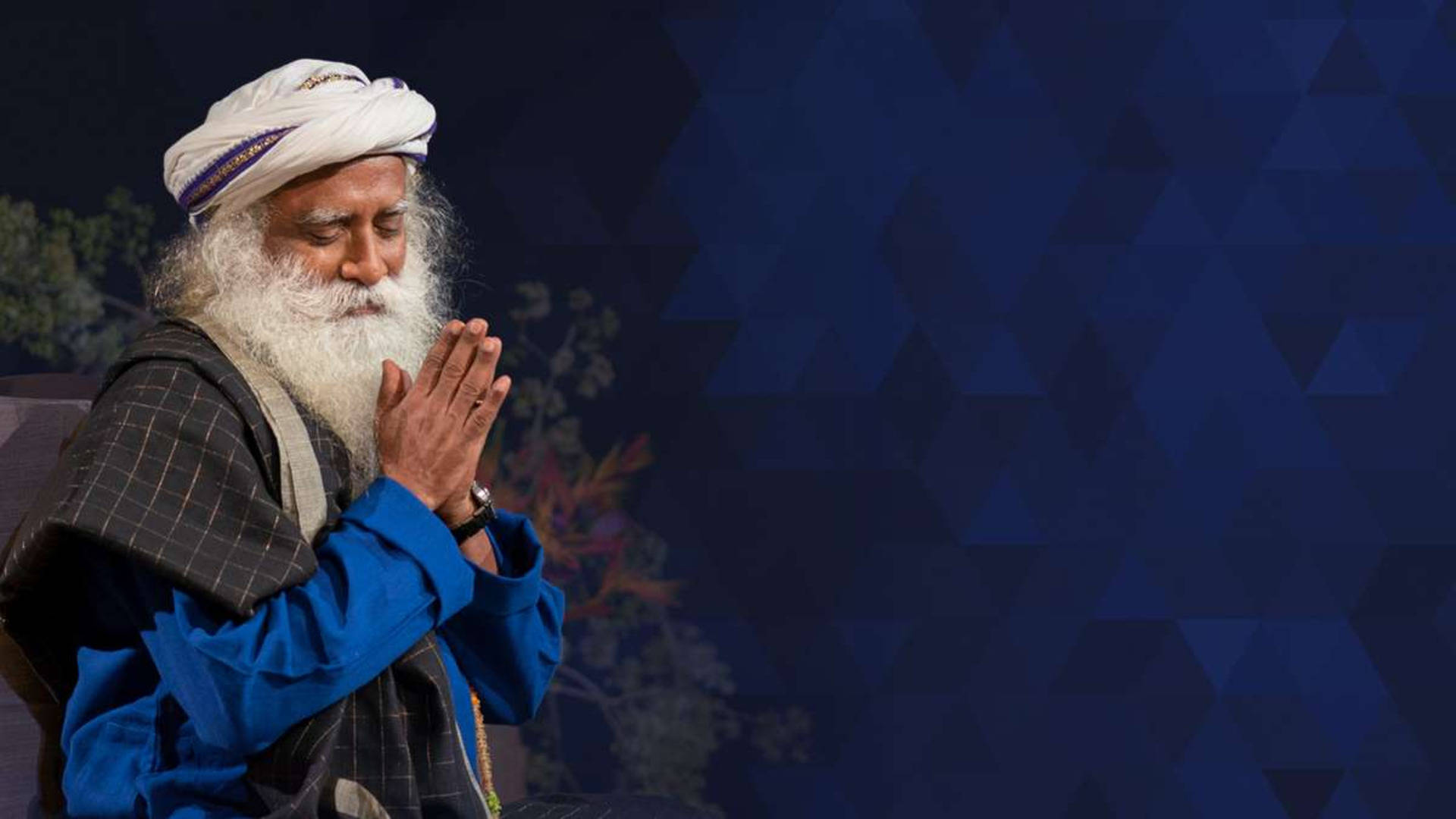 Sadhguru Thiền Định Header Hình nền