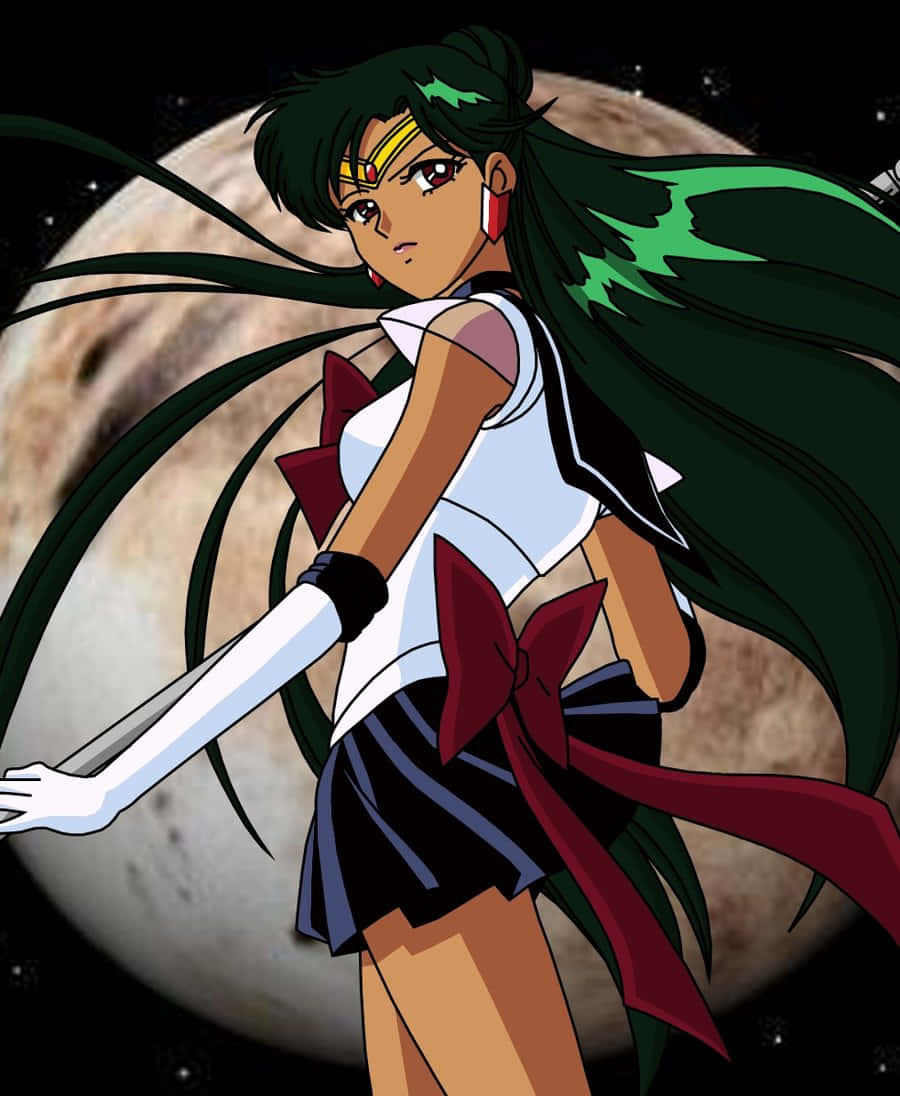 Sailor Pluto, người bảo vệ thời gian và không gian Hình nền