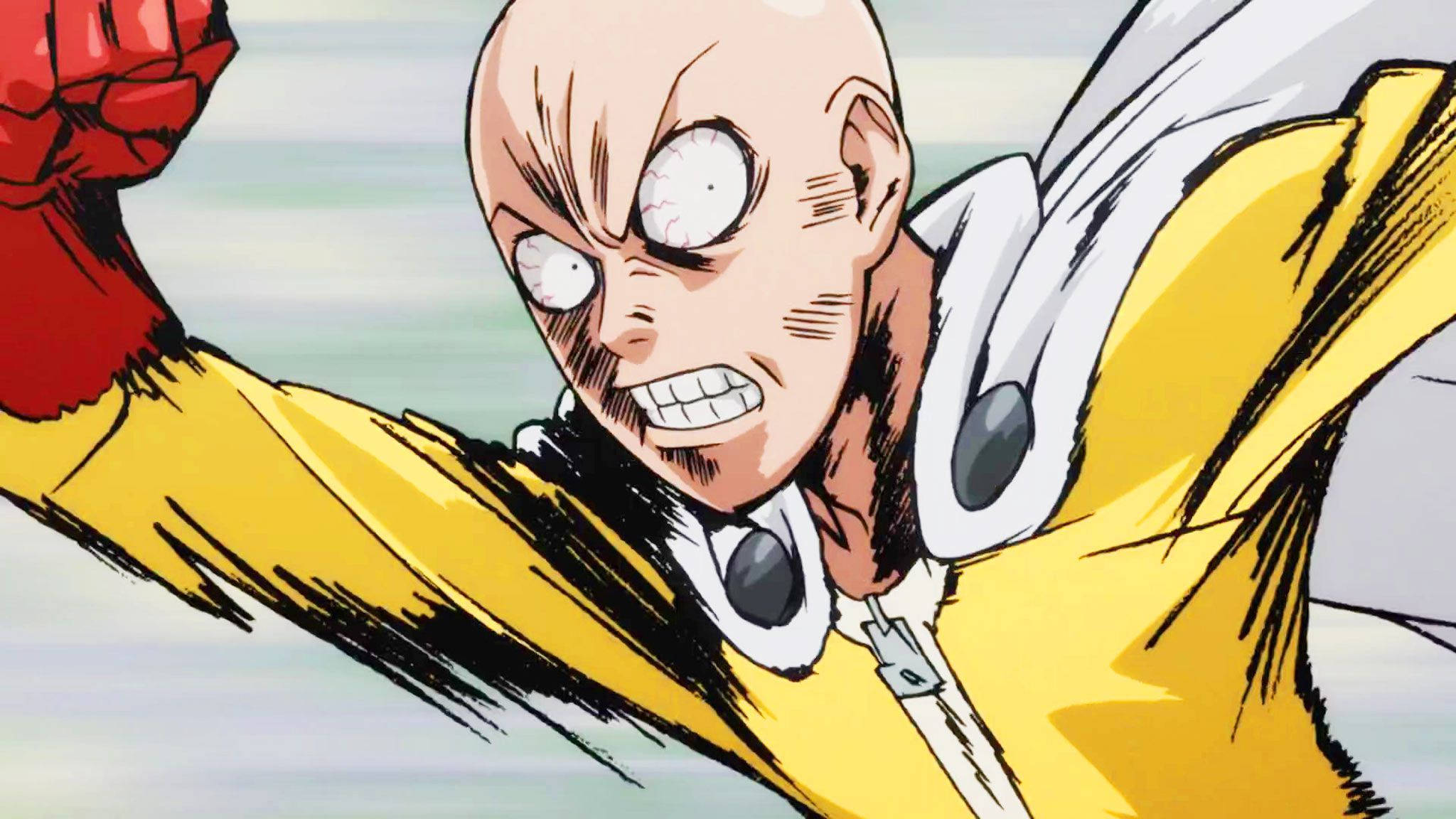 Saitama Chạy Nhanh Anime Hài Hước Hình nền