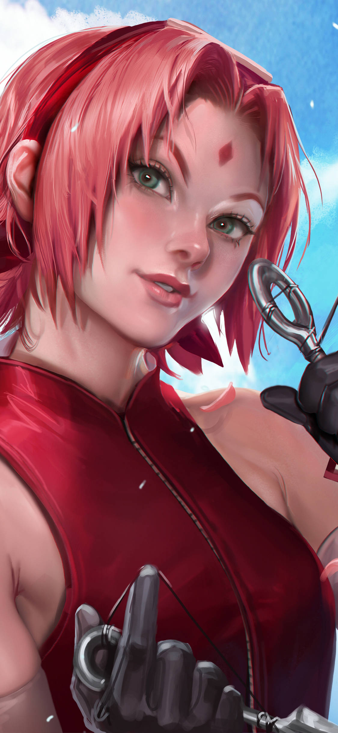 Sakura Haruno Vẽ Chân Thực Hình nền