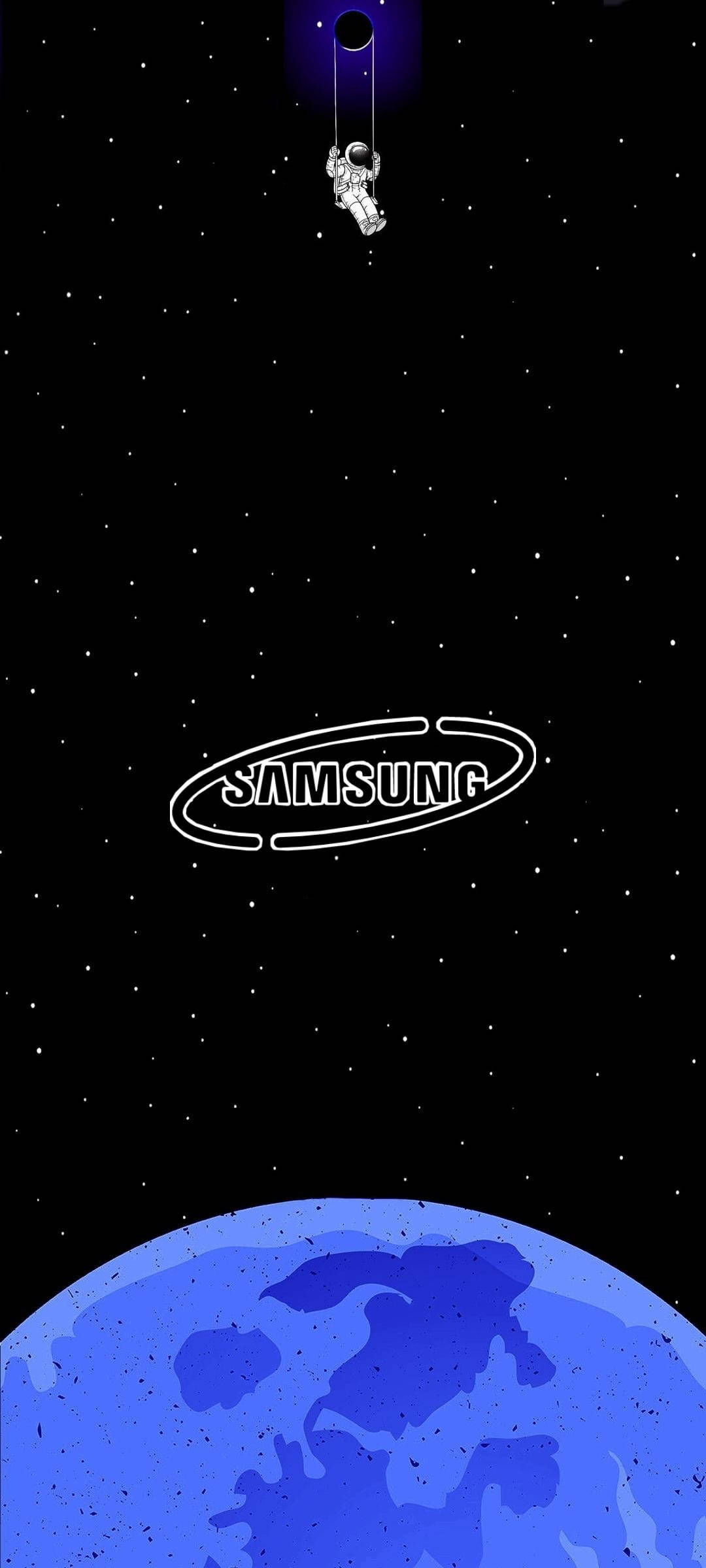 Phi Hành Gia Đu Dây Samsung S21 Ultra Hình nền