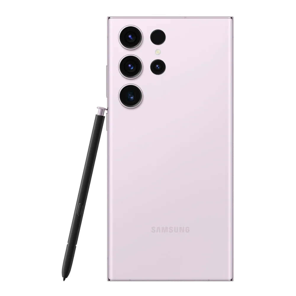 Samsung S23 Ultra Hồng với Bút S Pen Hình nền