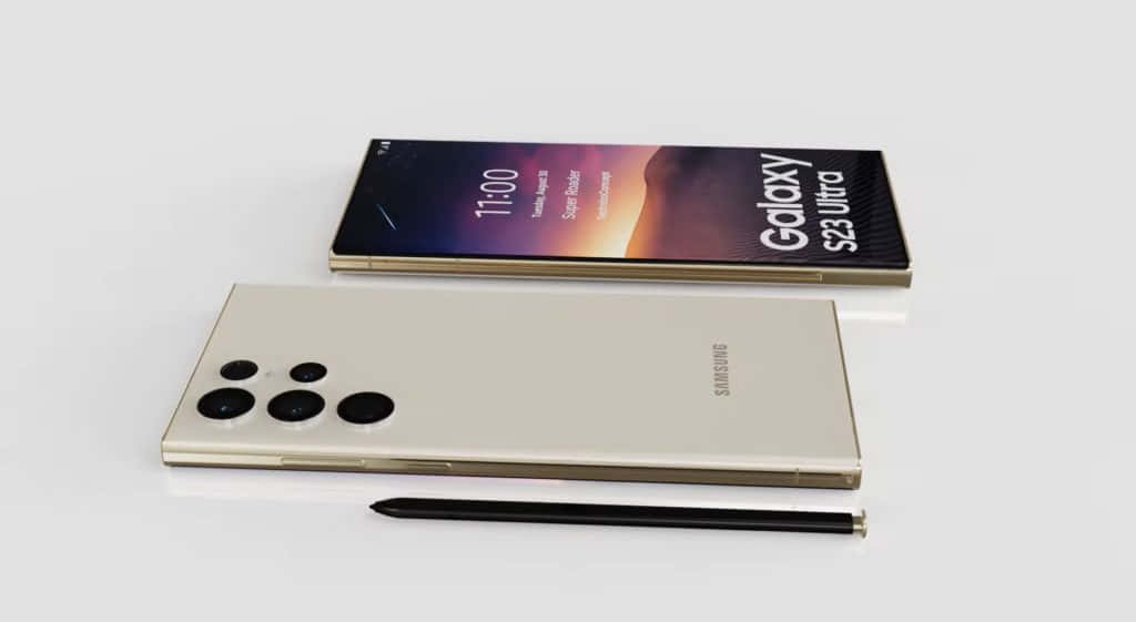 Samsung S23 Ultra Vàng Hình nền