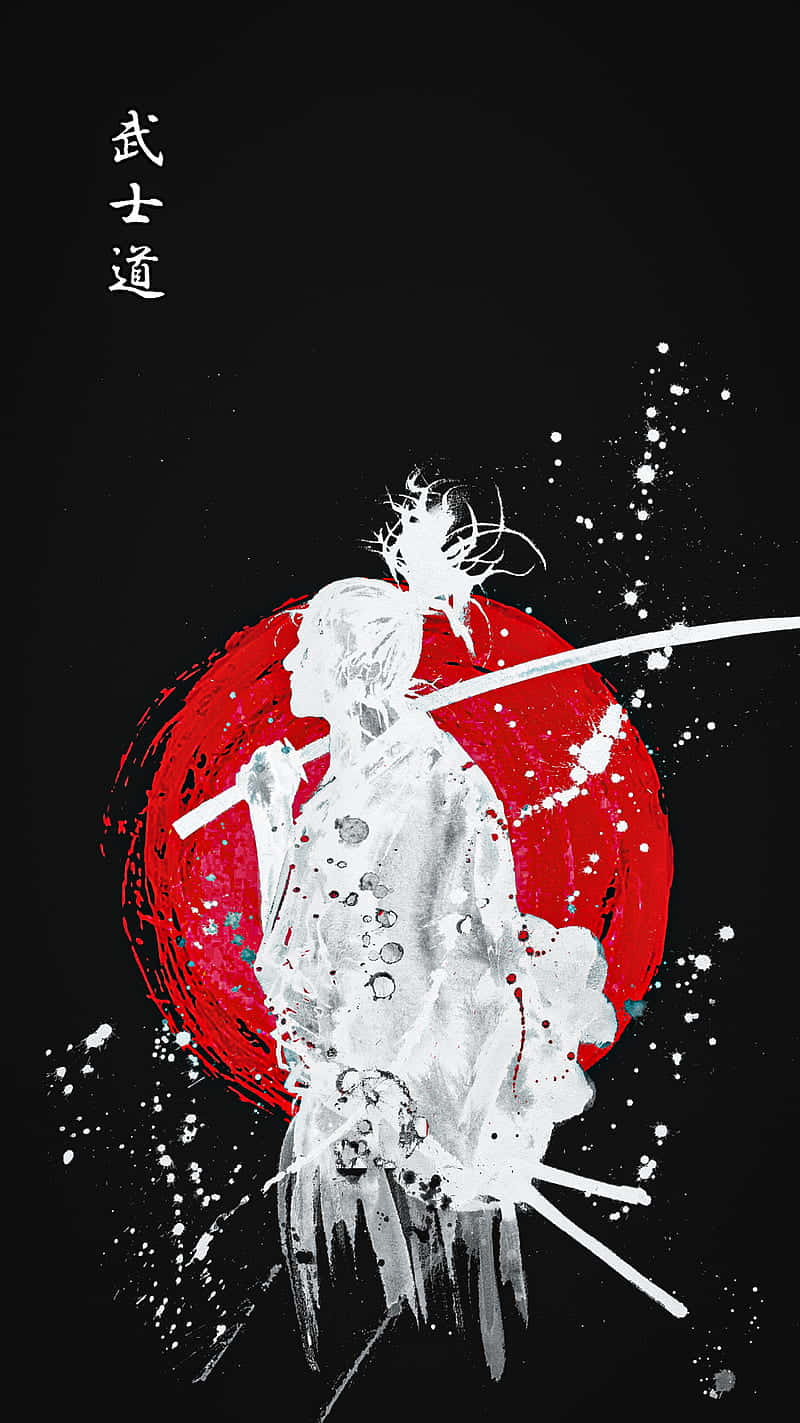 Samurai Anime Ronin Chiến Binh Nghệ Thuật Số Hình nền