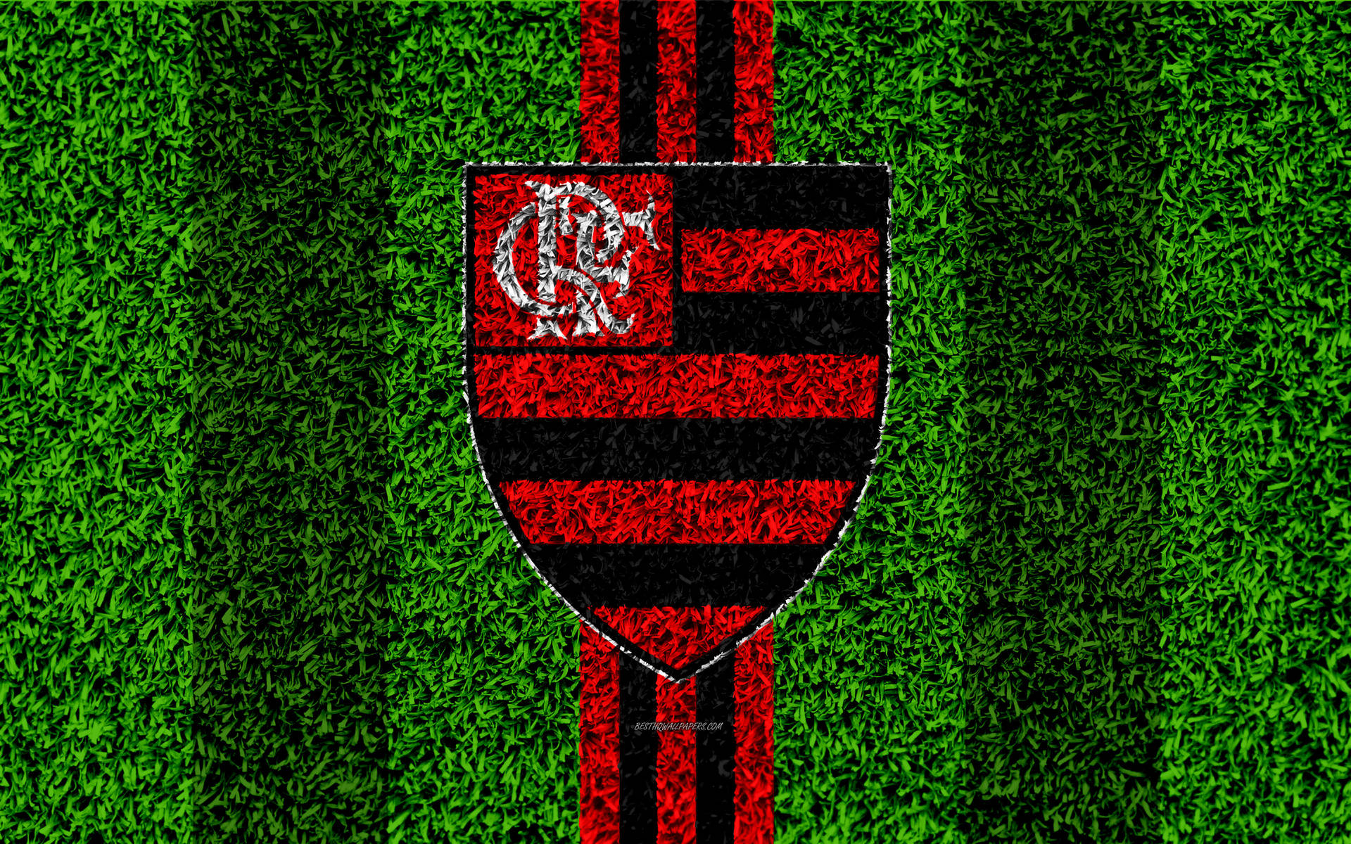 Sân Cỏ Flamengo FC — Bóng đá GIF Hình nền