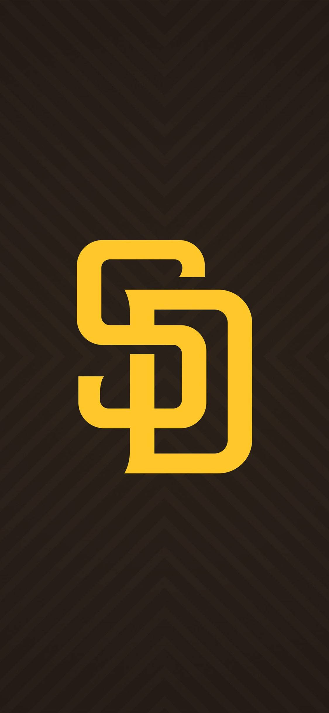 San Diego Padres Logo Vàng Hình nền