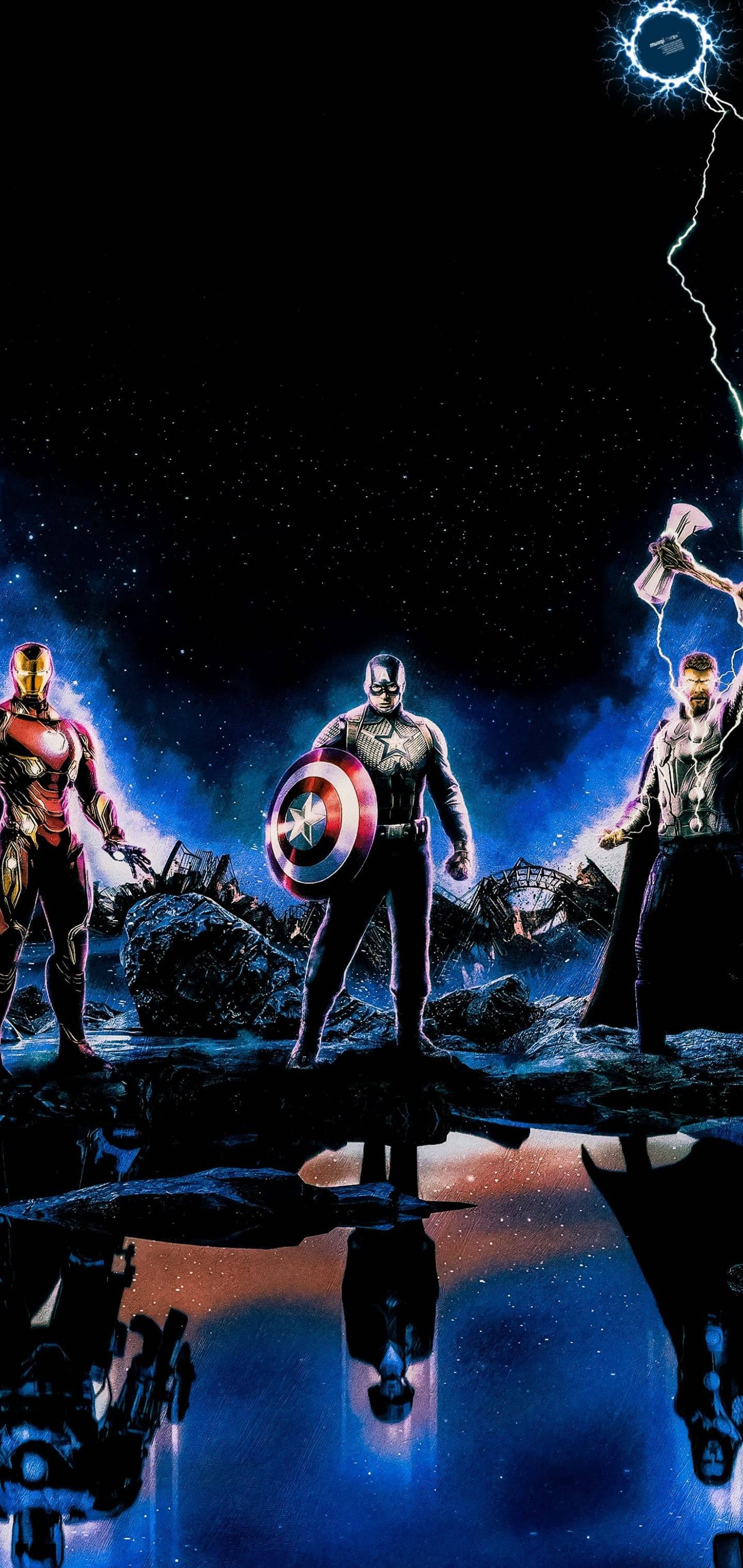 Sẵn Sàng Chinh Phục Dải Ngân Hà Cùng Biệt Đội Avengers Và Samsung Galaxy S10 Plus Hình nền