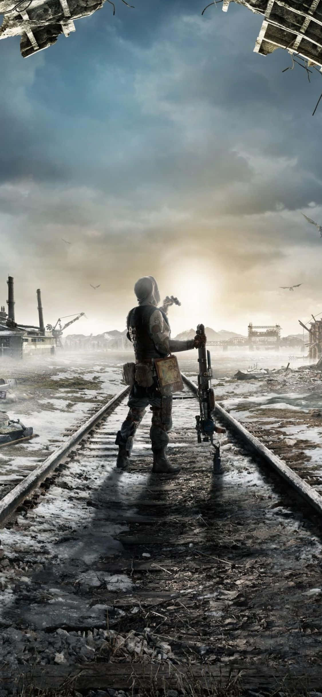 Sẵn sàng cho cuộc hành trình tận thế trong Metro Exodus. Hình nền