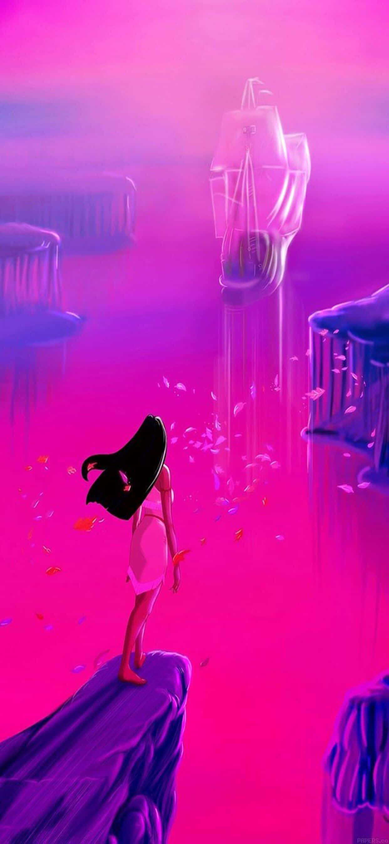 Sẵn sàng cho hàng giờ vui vẻ bất tận với iPhone Xs Max Disney! Hình nền