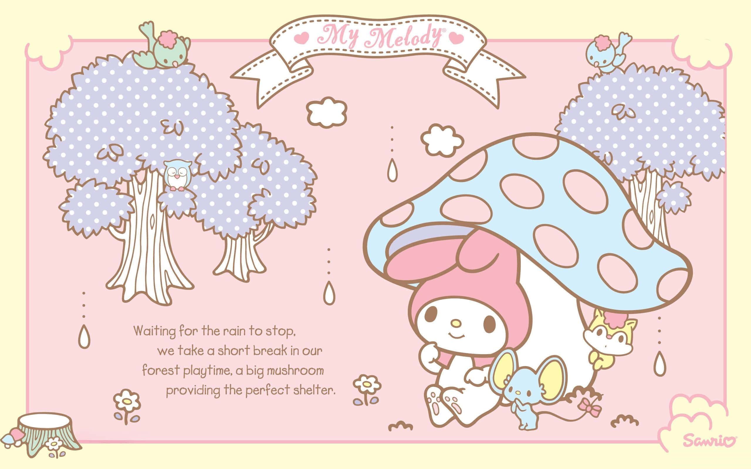 Sẵn sàng cho một ngày vui vẻ cùng Sanrio! Hình nền