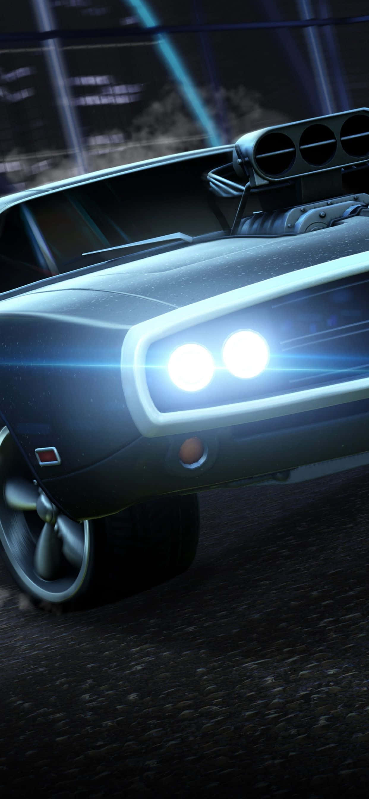 Sẵn sàng cho những trận chiến Rocket League hoành tráng trên iPhone Xs Max Hình nền