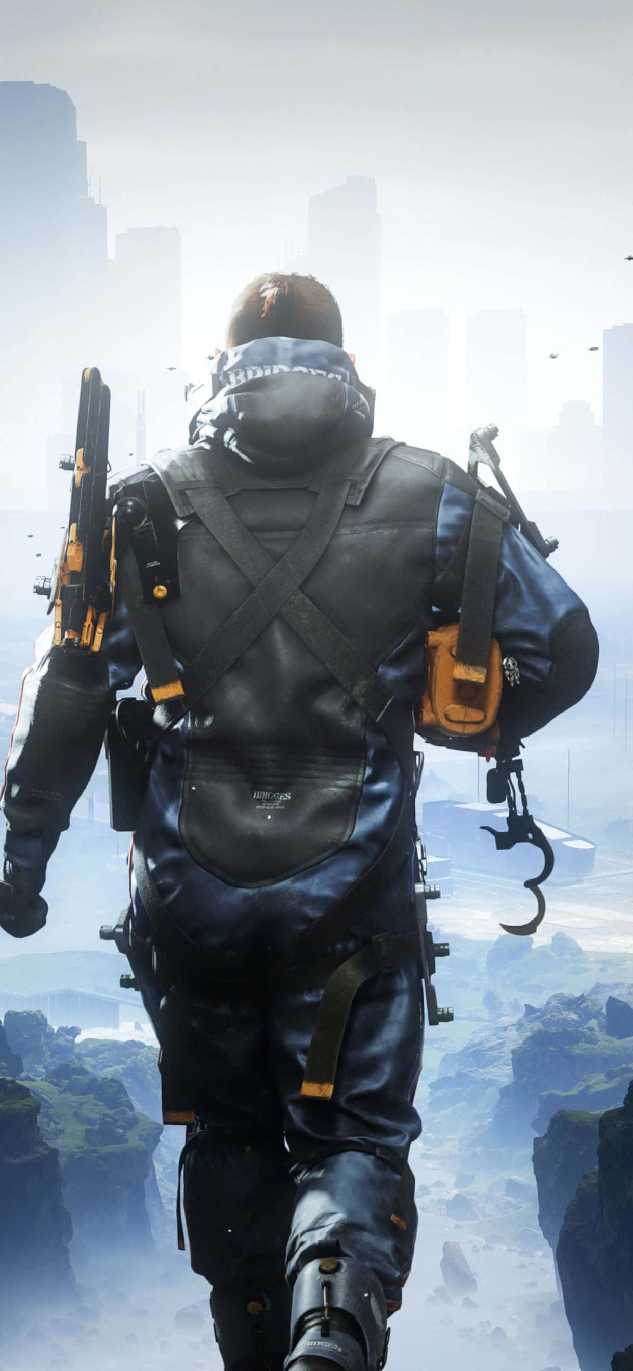 Sẵn sàng cho Ready Player One? Sống sót thế giới hậu tận thế của Death Stranding với iPhone Xs Max Hình nền
