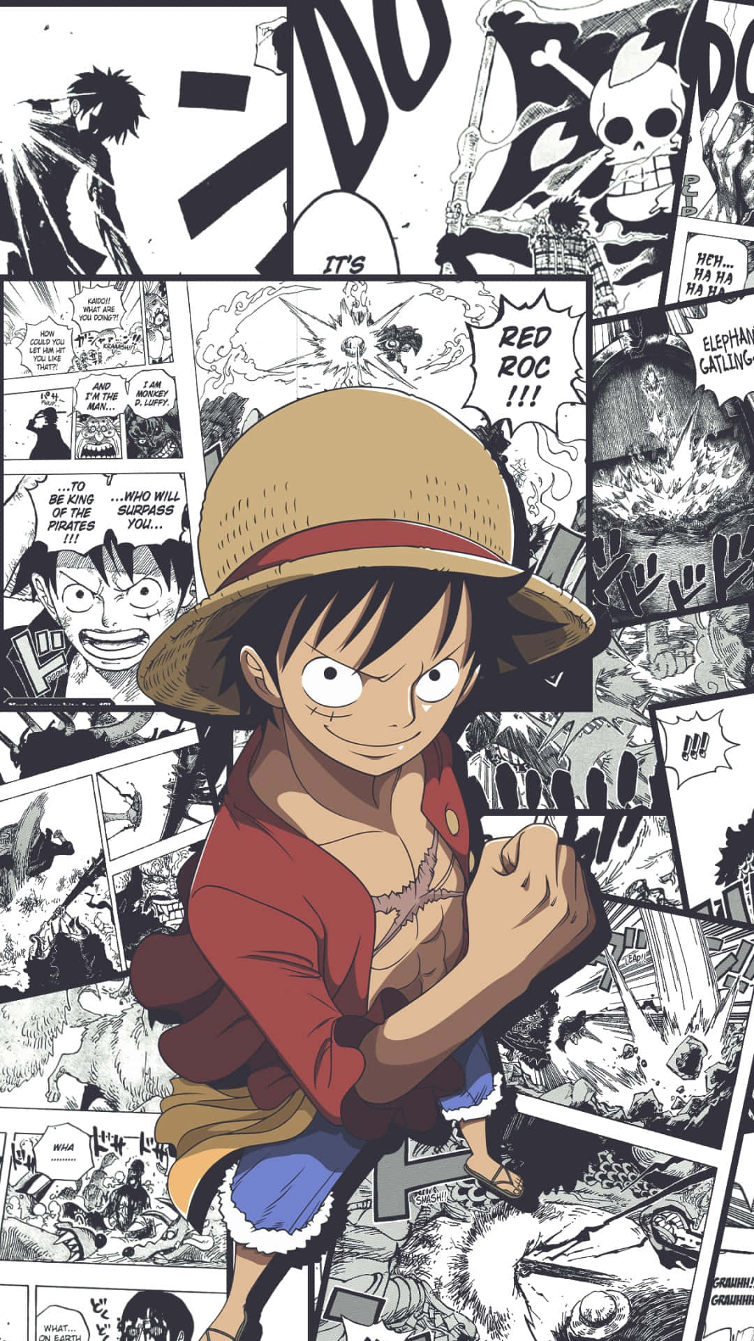 Sẵn sàng ra khơi - Luffy lên đường đối mặt những cuộc phiêu lưu mới. Hình nền