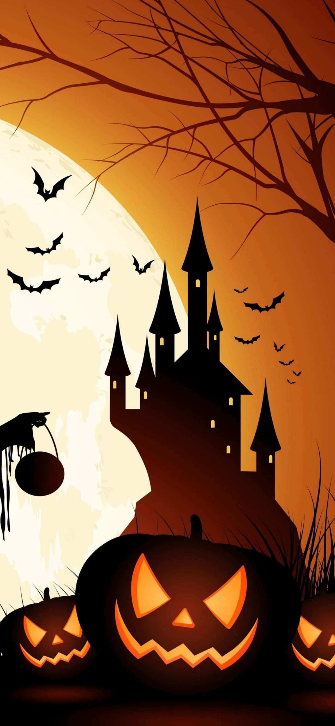 Sáng tạo trang phục Halloween độc đáo cùng chiếc iPhone của bạn. Hình nền