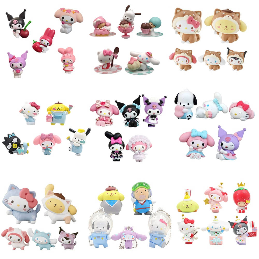 Sanrio Desktop Tất Cả Nhân Vật Đồ Chơi Hình nền
