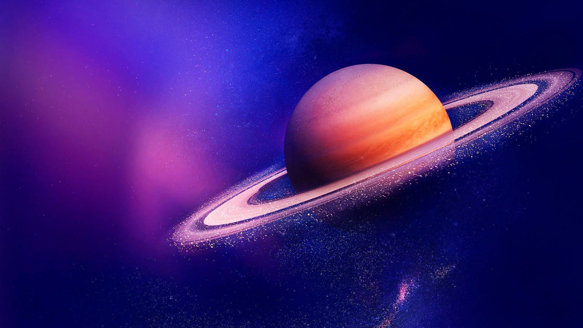 Sao Thổ Sáng 4K