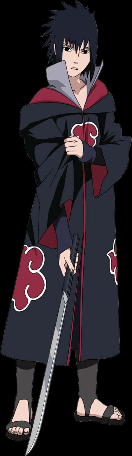Sasuke Uchiha Áo Choàng Akatsuki Hình nền