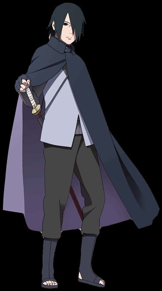 Sasuke Uchiha Sẵn Sàng Chiến Đấu Hình nền