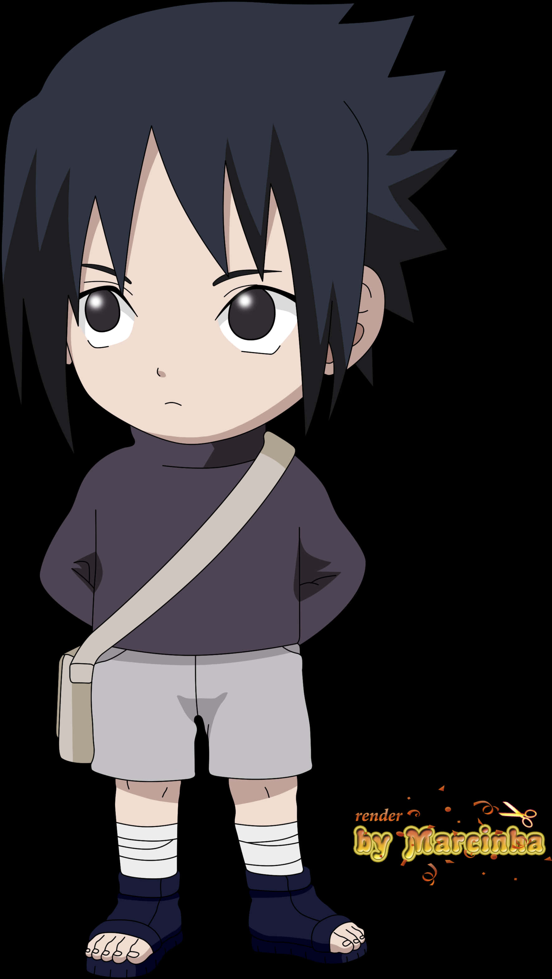 Sasuke Uchiha trẻ - Nhân vật Anime Hình nền