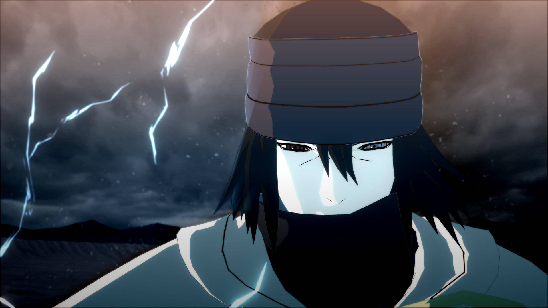 Hình nền Sasuke chụp từ phim The Last: Naruto The Movie.
