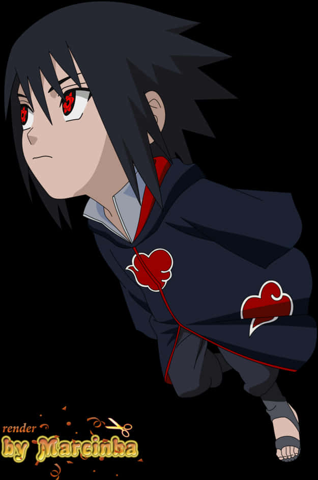 Sasuke Uchiha trong tư thế Sharingan Hình nền