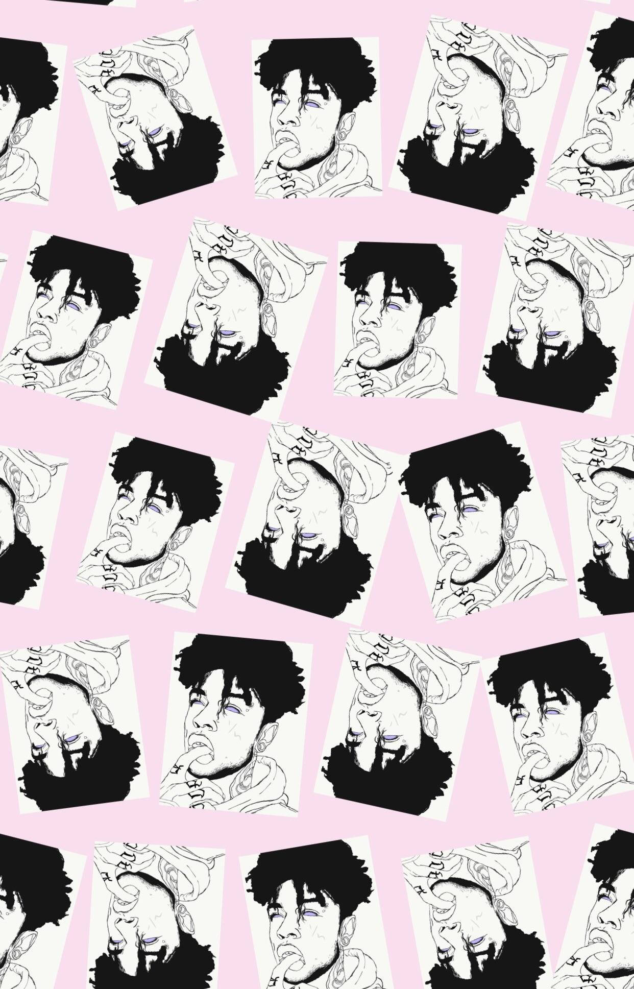 Scarlxrd Bịt Miệng Hài Hước Hình nền