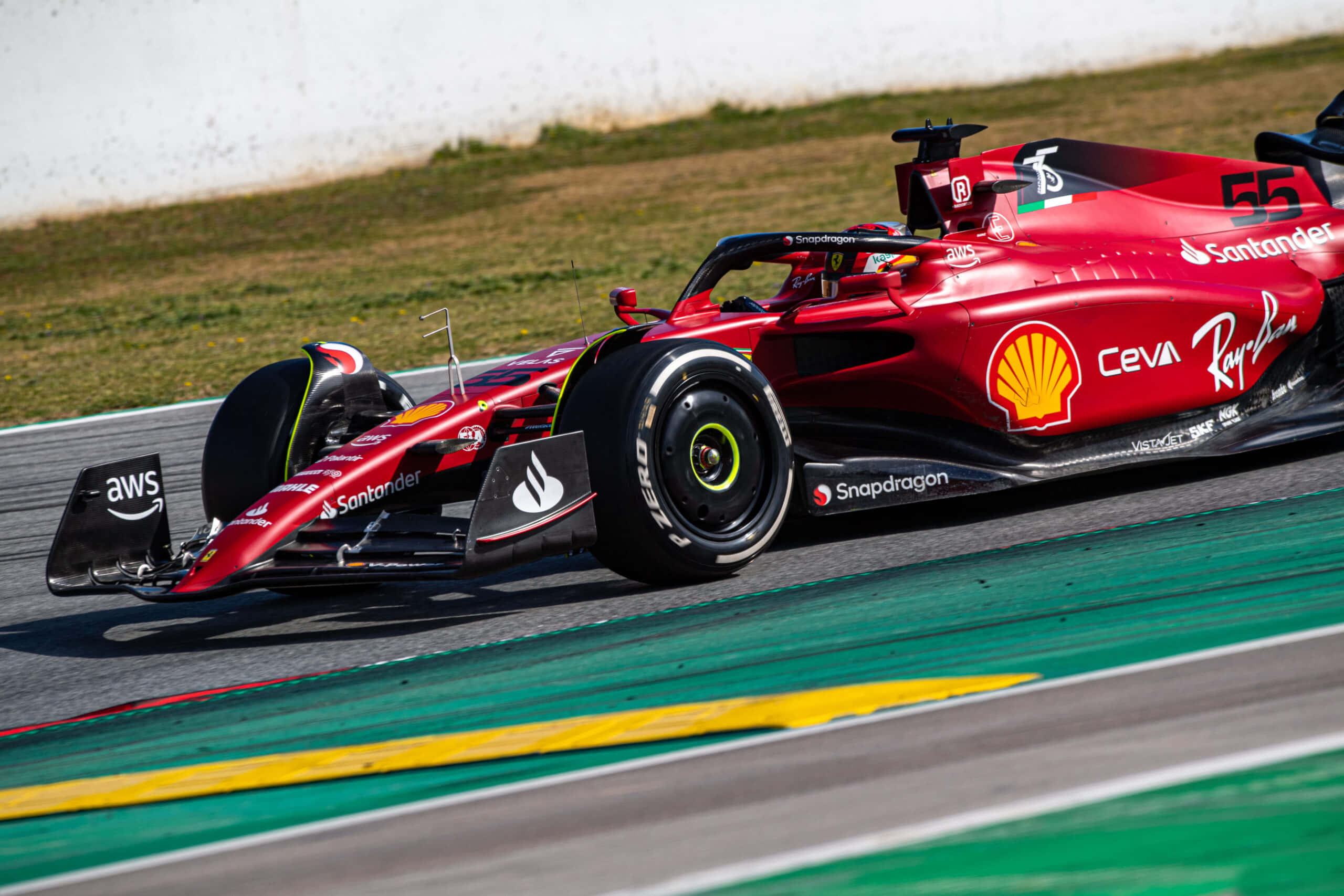 Sebastian Vettel chiến thắng trên bục vinh quang tại Grand Prix Monaco 2017 Hình nền