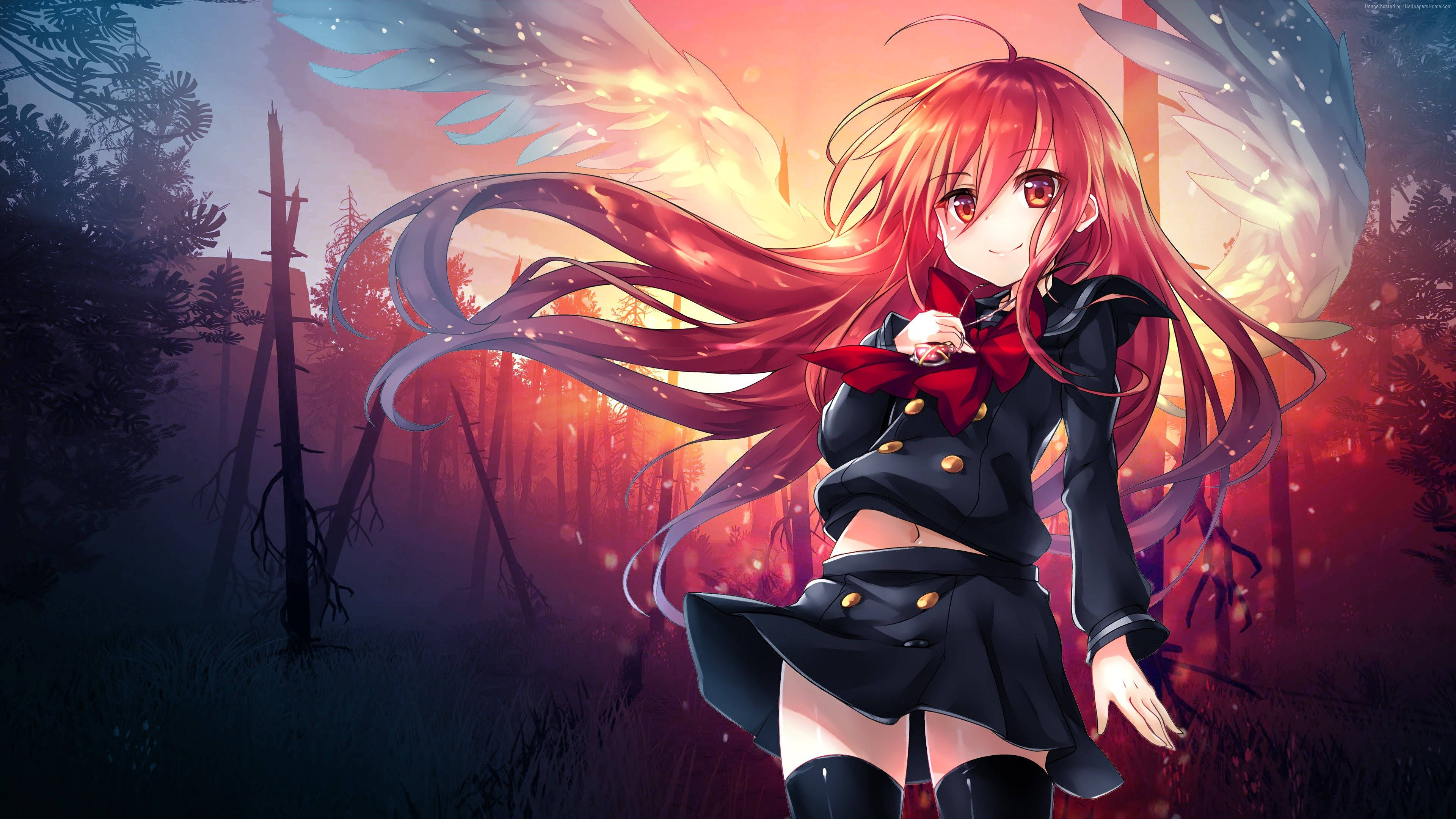 Shana Cánh Thiên Thần Anime Nữ Quái Hình nền