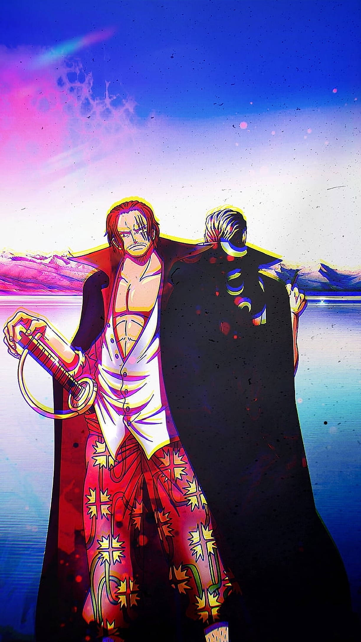 Shanks One Piece Aesthetic iPhone Hình nền