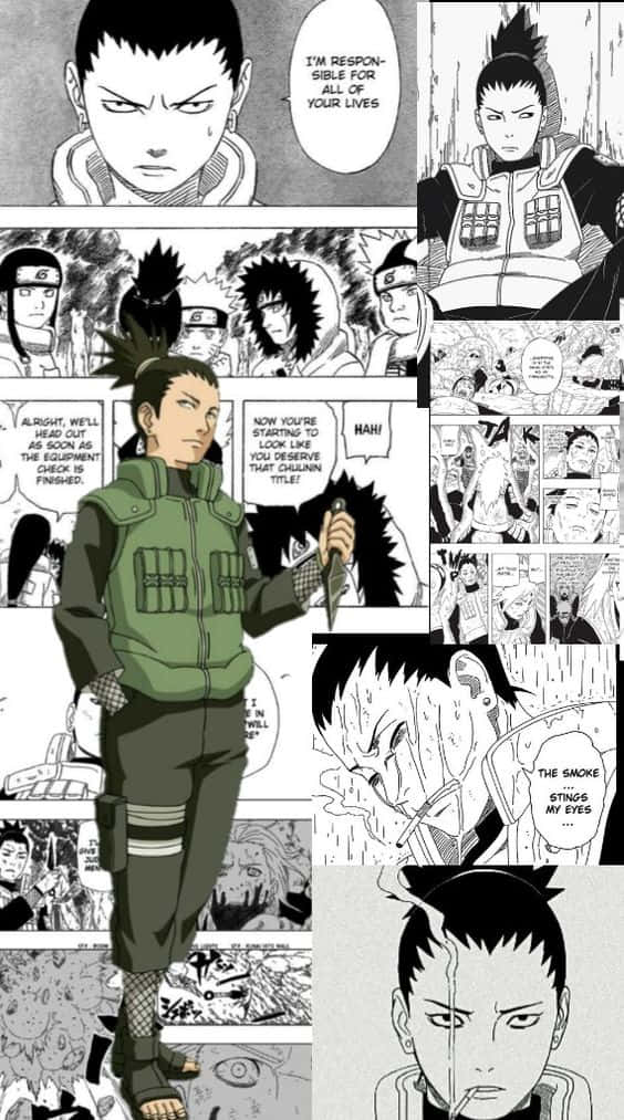 Shikamaru Nghệ Thuật Pha Hành Động Hình nền