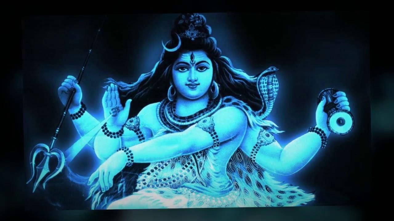 Shiv Shankar Neon Xanh HD Hình nền