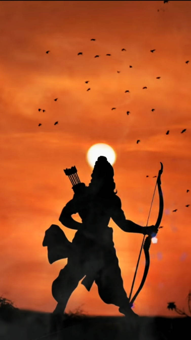 Shree Ram Bình Minh Hình nền