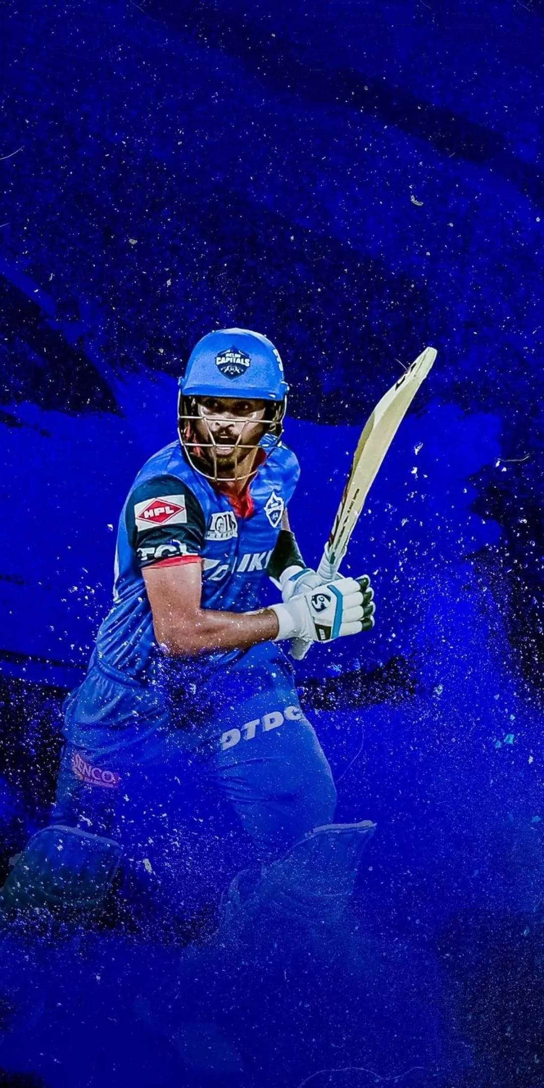 Shreyas Iyer Dẫn dắt Delhi Capitals Tiến lên Hình nền