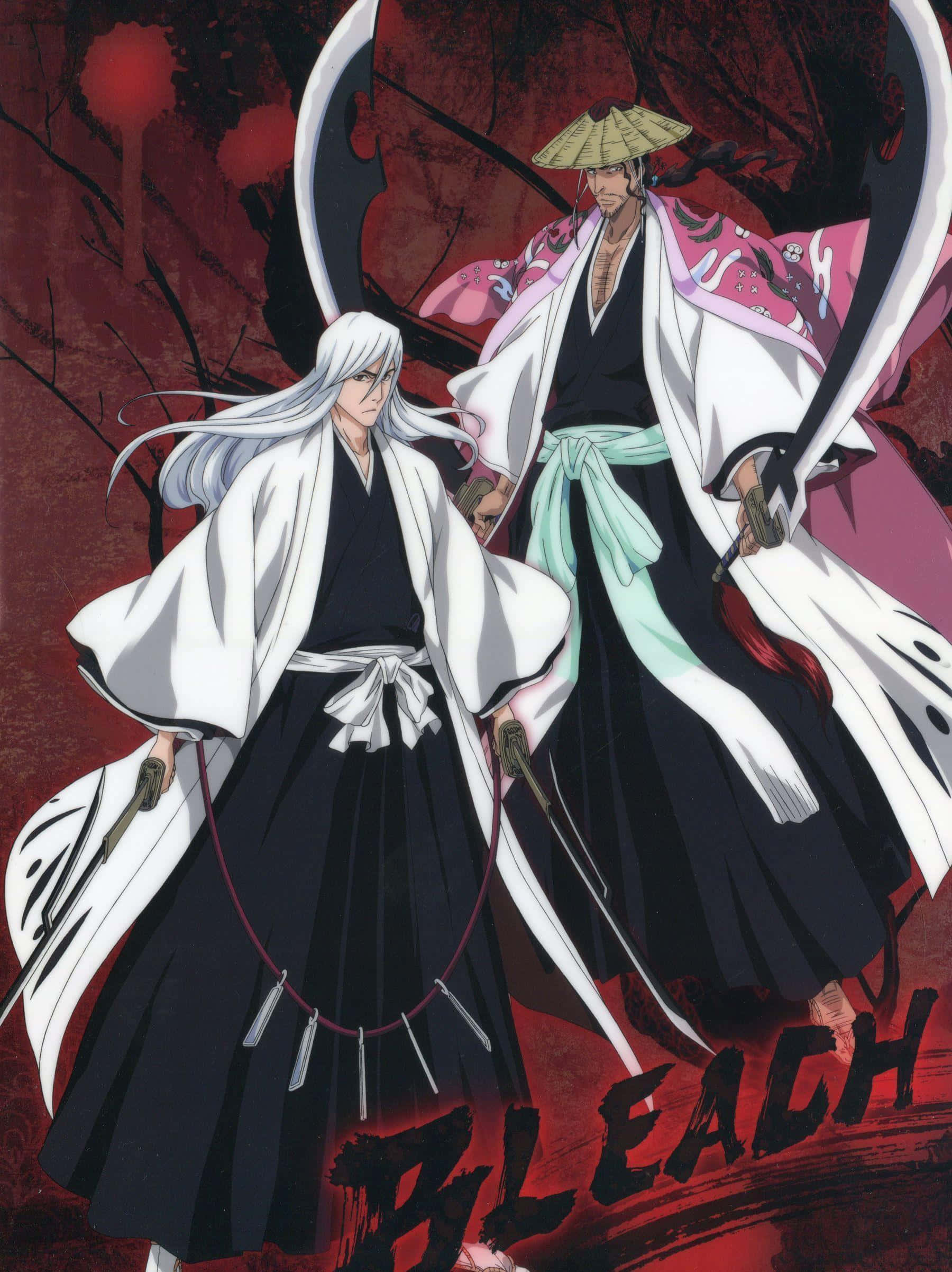 Shunsui Kyoraku, một đội trưởng mạnh mẽ của Gotei 13. Hình nền