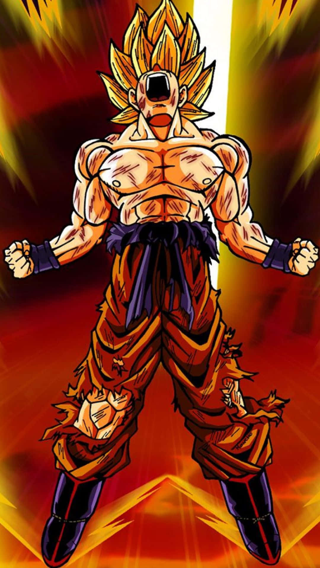 Siêu Saiyan Goku Dragon Ball Super iPhone Hình nền