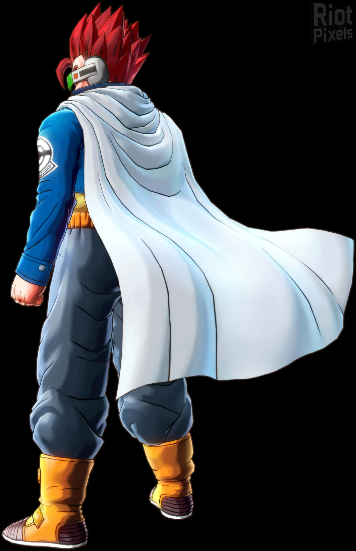 Siêu Saiyan Great Saiyaman nhìn từ phía sau Hình nền