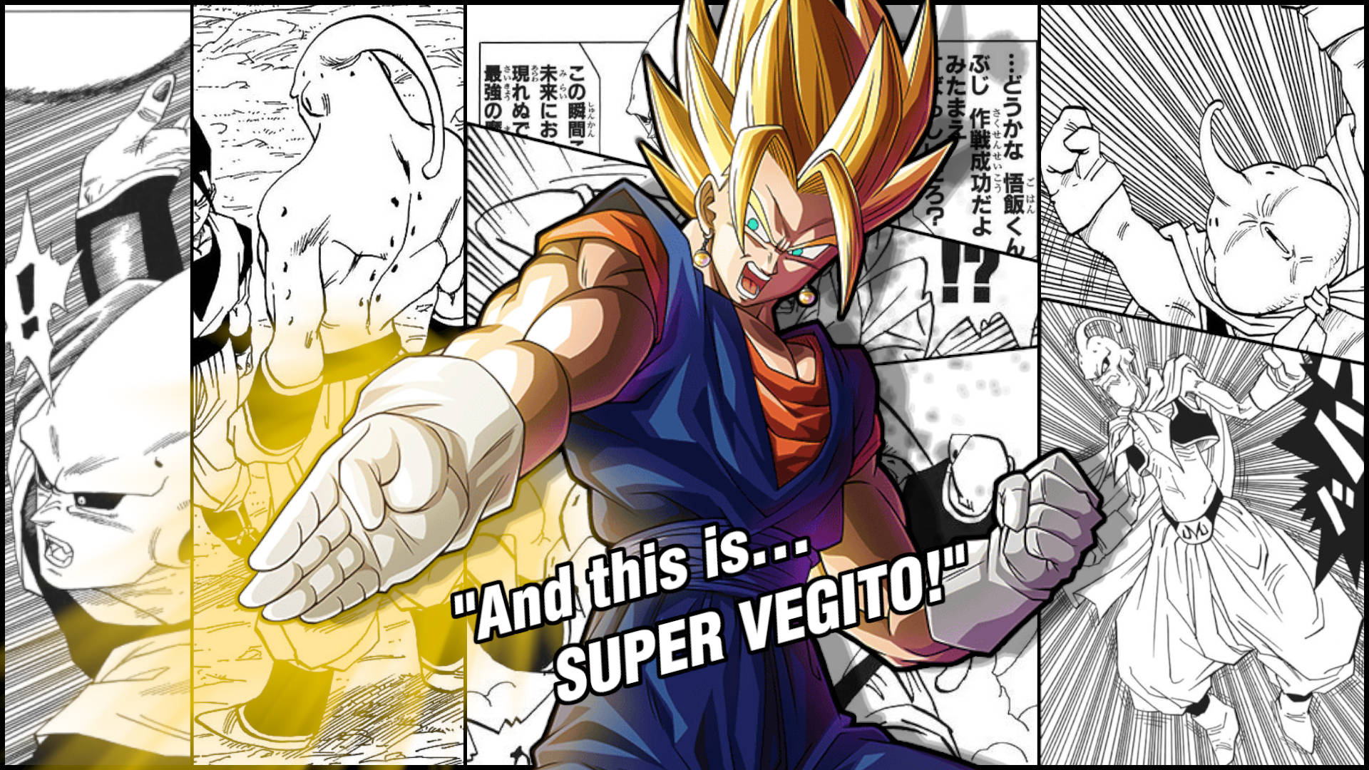 Siêu Vegito Bản Manga Hình nền