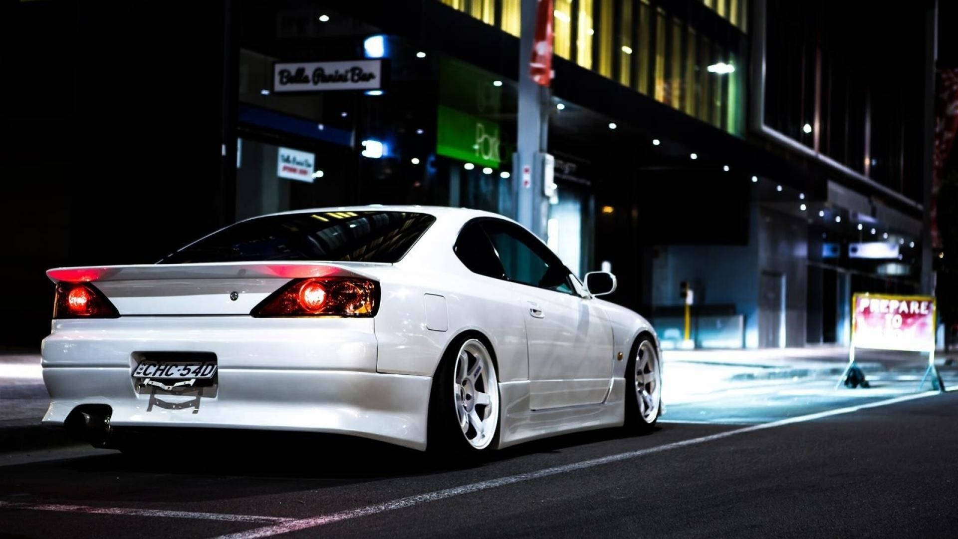 Silvia Trắng Phong Cách JDM Đẹp Hình nền