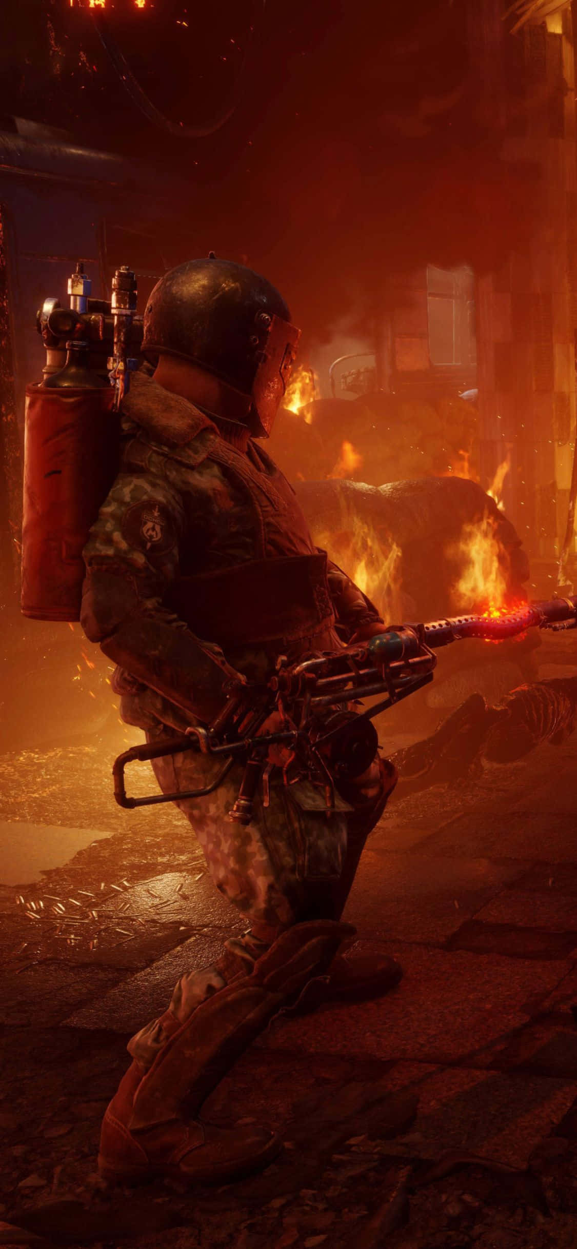 Sinh tồn trong một thế giới hậu tận thế khắc nghiệt với Metro Exodus trên iPhone X Hình nền