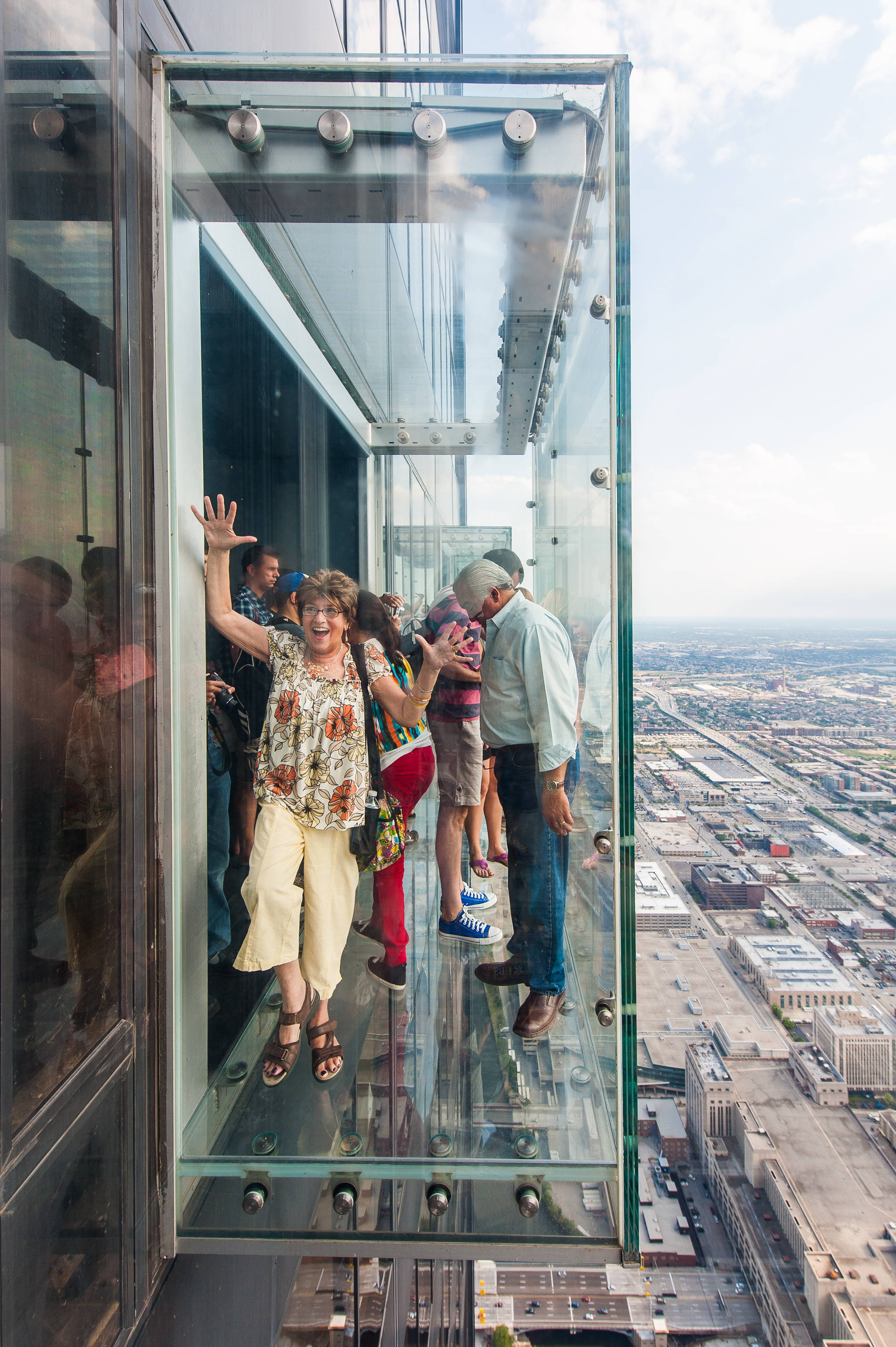 Skydeck Chicago Willis Tower Hình nền