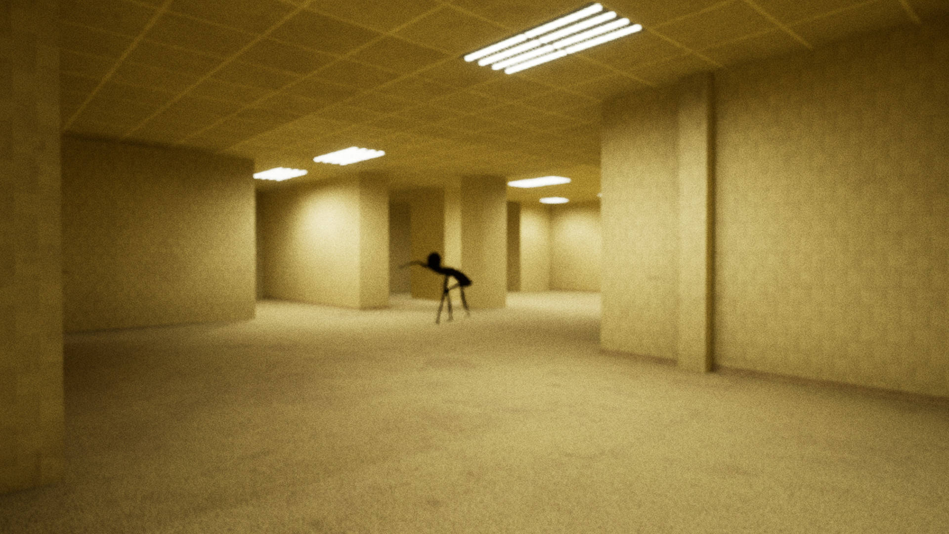 Slenderman trong The Backrooms Hình nền