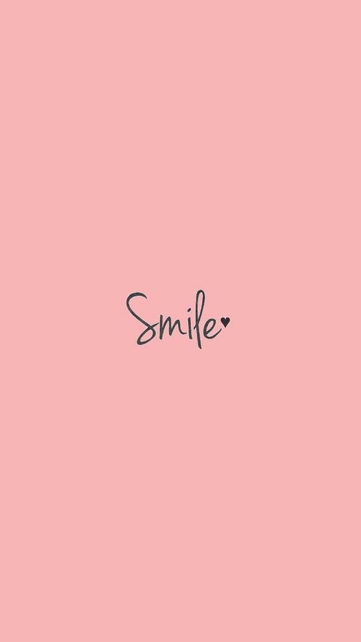 Smile chữ thẩm mỹ Hình nền