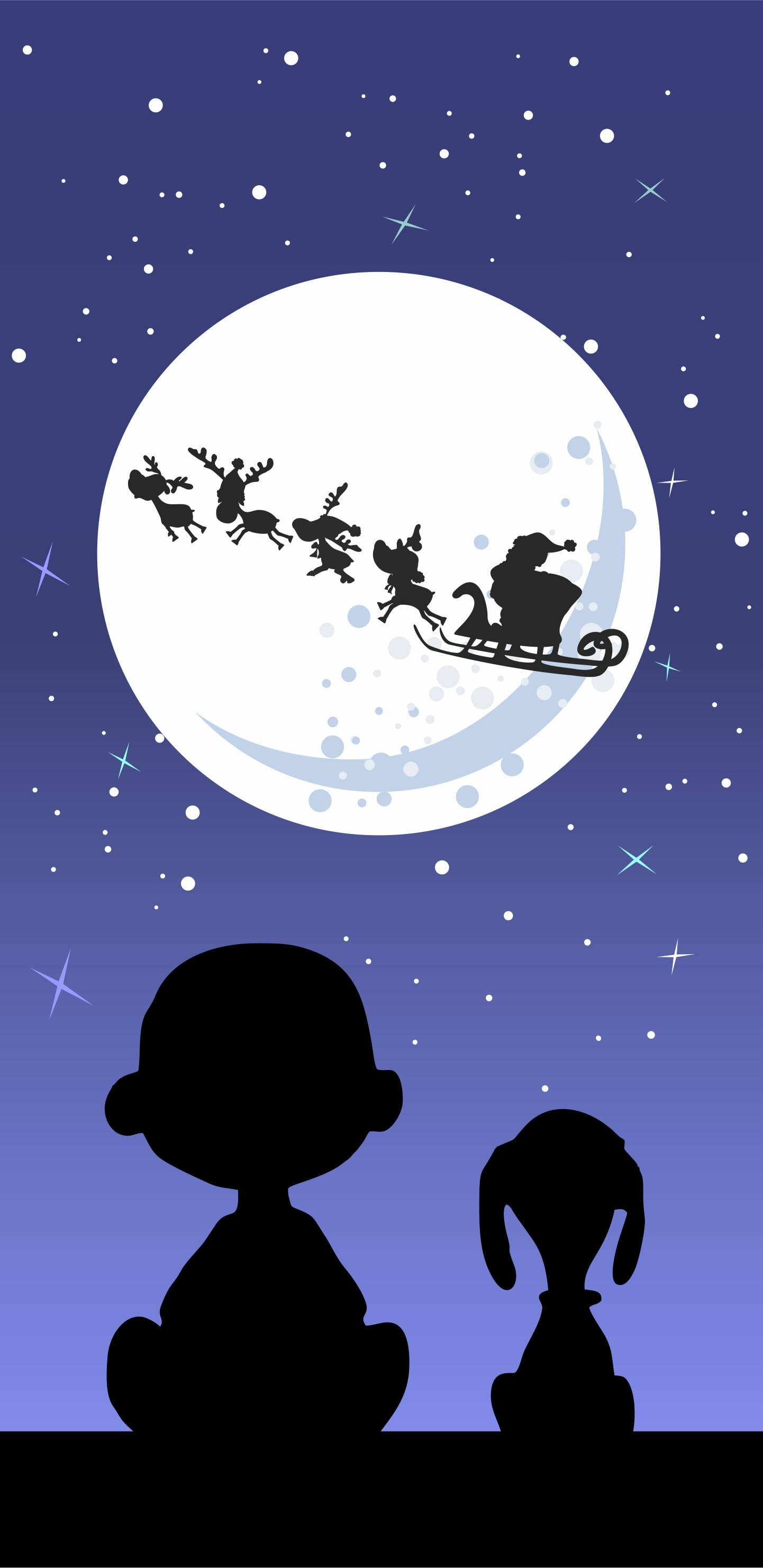 Snoopy Charlie Giáng Sinh Ông Già Noel Hình nền