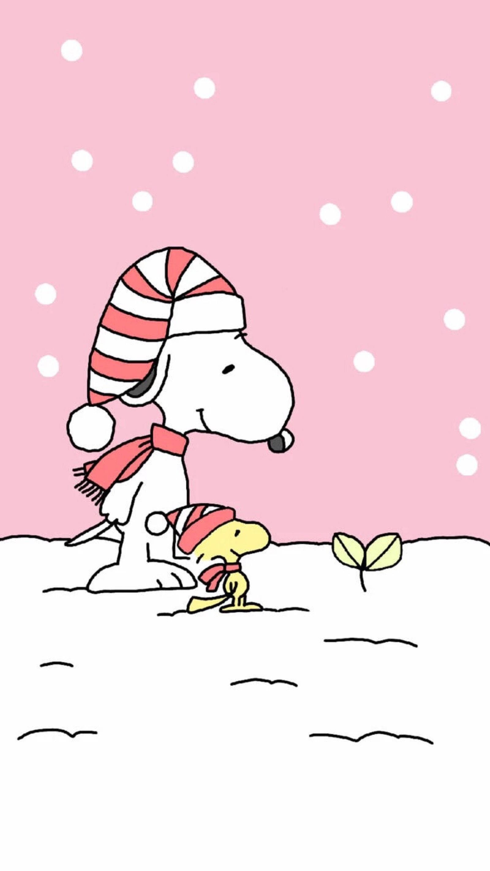 Snoopy Giáng Sinh Cây Hình nền