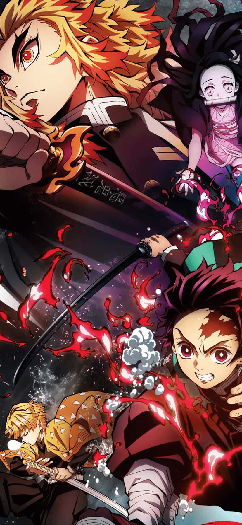 Sở hữu một phần của bộ anime kinh điển Demon Slayer với chiếc iPhone 11 phiên bản giới hạn này! Hình nền