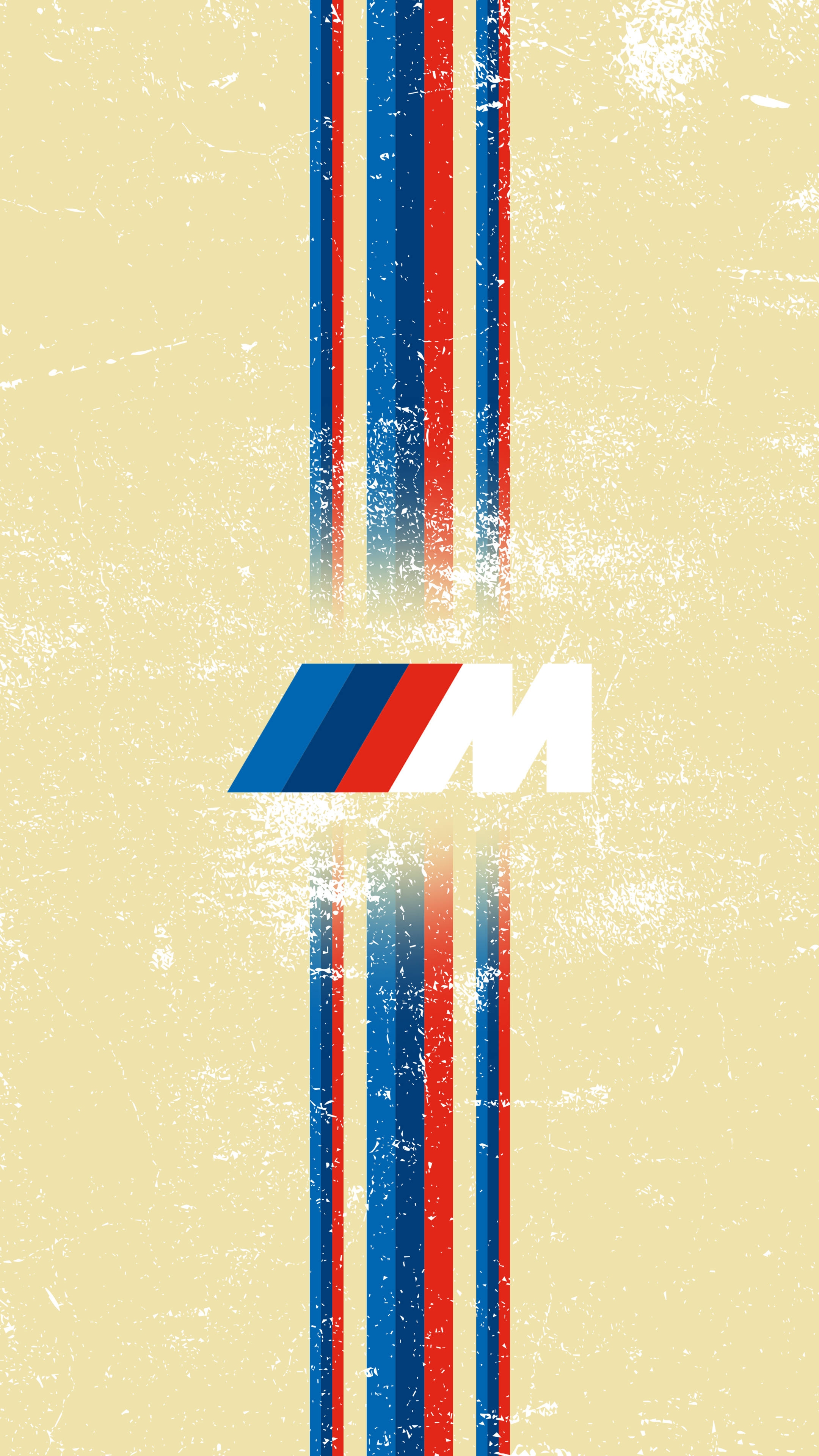 Sọc Logo BMW M Màu Vàng Hình nền