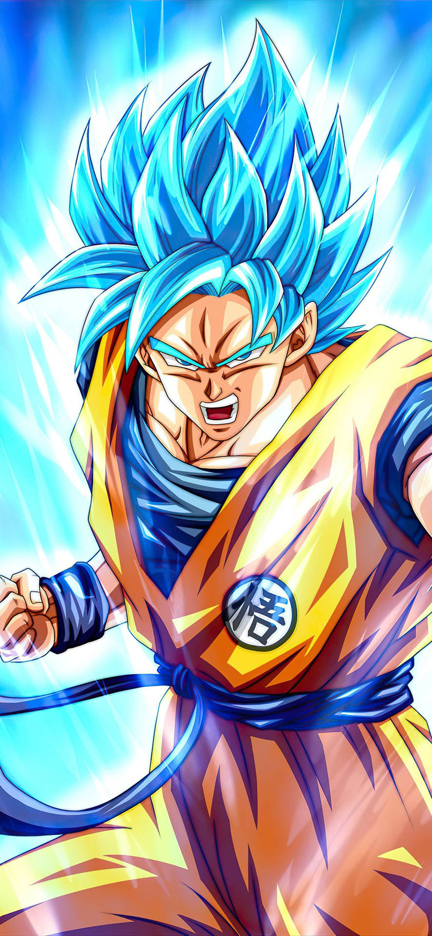 Son Goku Siêu Saiyan Xanh iPhone